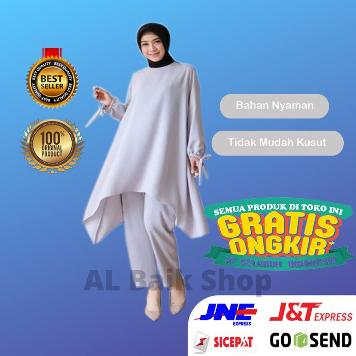 Baju Syari Atasan Tunik Wanita Terbaru 2020 2021 a1