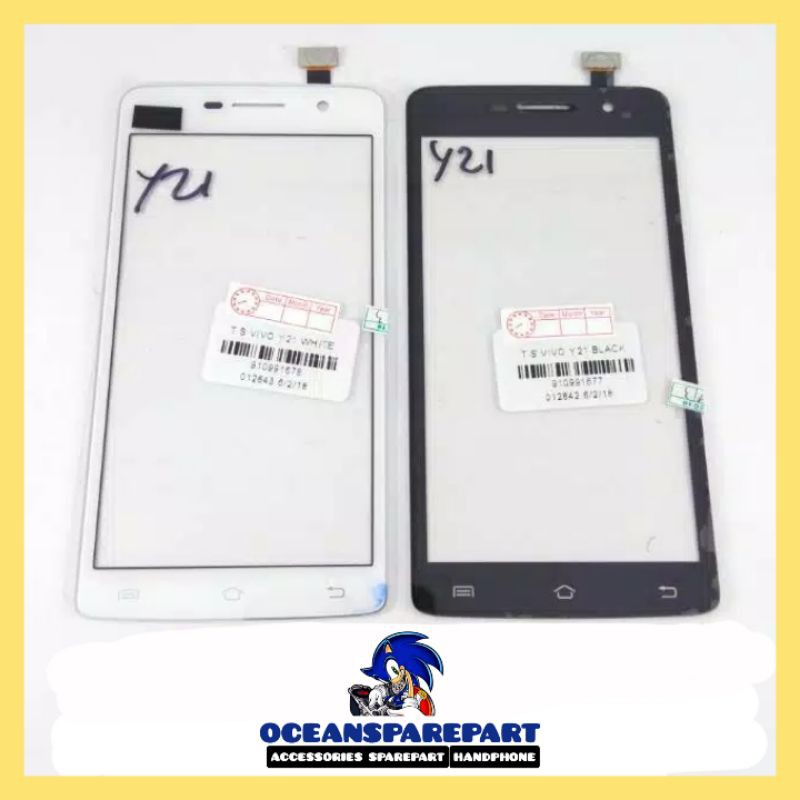 TOUCHSCREEN VIVO Y21 touchscreen layar sentuh Vivo Y21 hitam putih ready