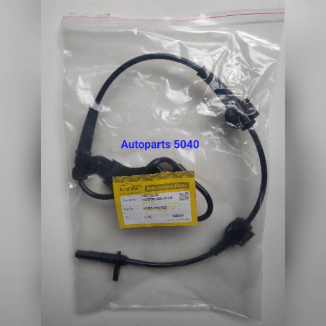 Sensor ABS CRV 2002 2003 2004 2005 2006 Roda Depan Kiri 57455-S9A-013