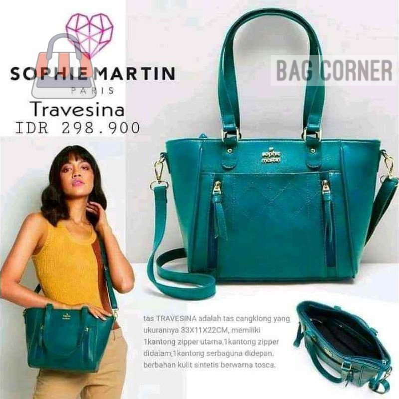BagCorner - TRAVESINA BAG TAS SELEMPANG WANITA SOOHIE MARTIN ORIGINAL TAS CANGLONG SOPHIE MARTIN PRO
