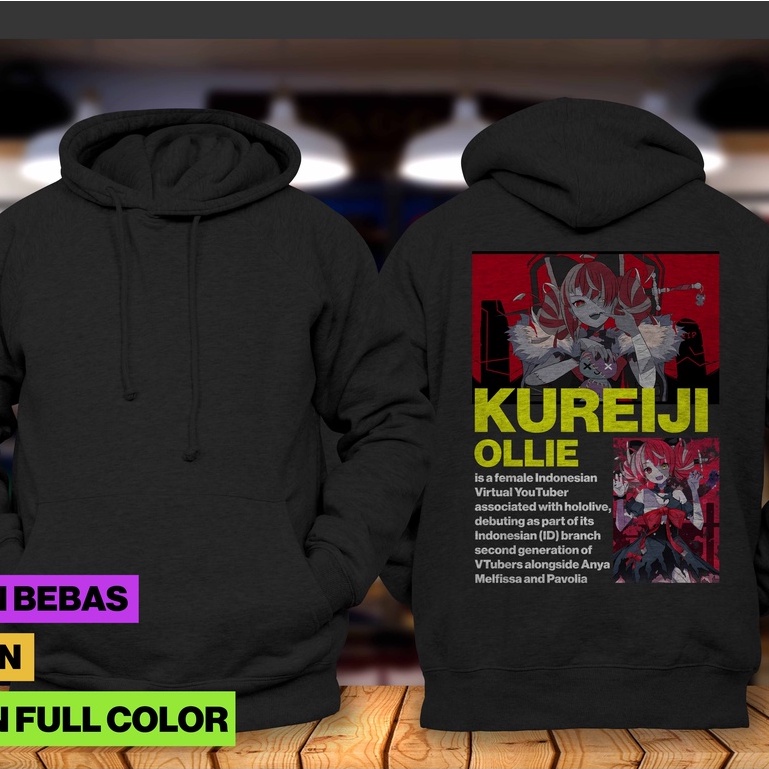 Hoodie Jumper Hololive - KUREIJI OLLIE
