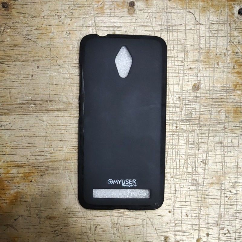 ASUS ZENFONE GO 5IN / ZC500TG / Z00VD Silikon karet hitam mantul murah meriah