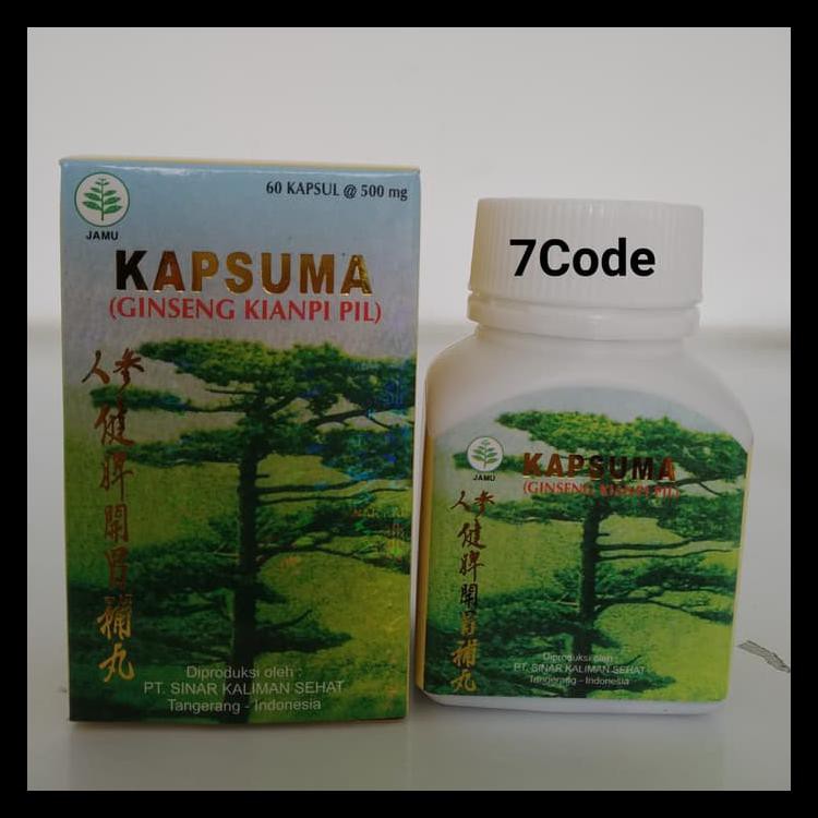 Kapsuma ( Ginseng Kianpi Pil )