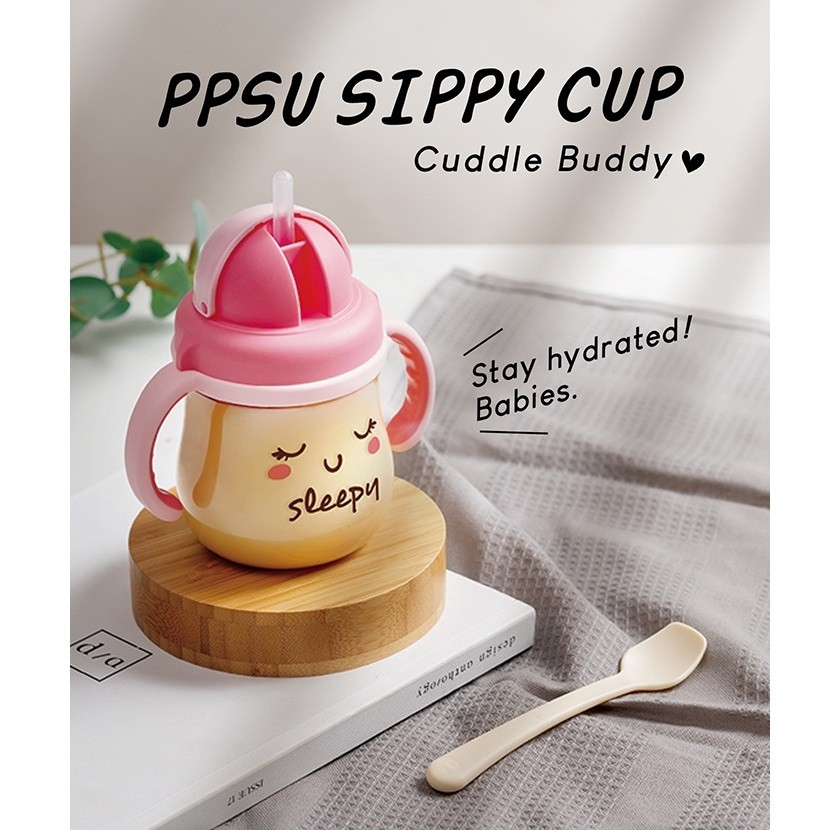 Simba Good Mood PPSU Straw Cup Botol Sedotan Anak Bayi