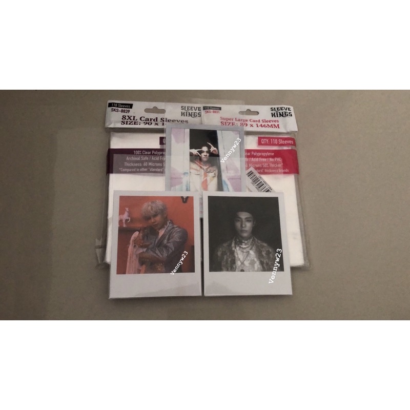 [5/10sheet] inner sleeve polaroid nct dream 127/inner sleeve pola nct dream 127 hello future sticker