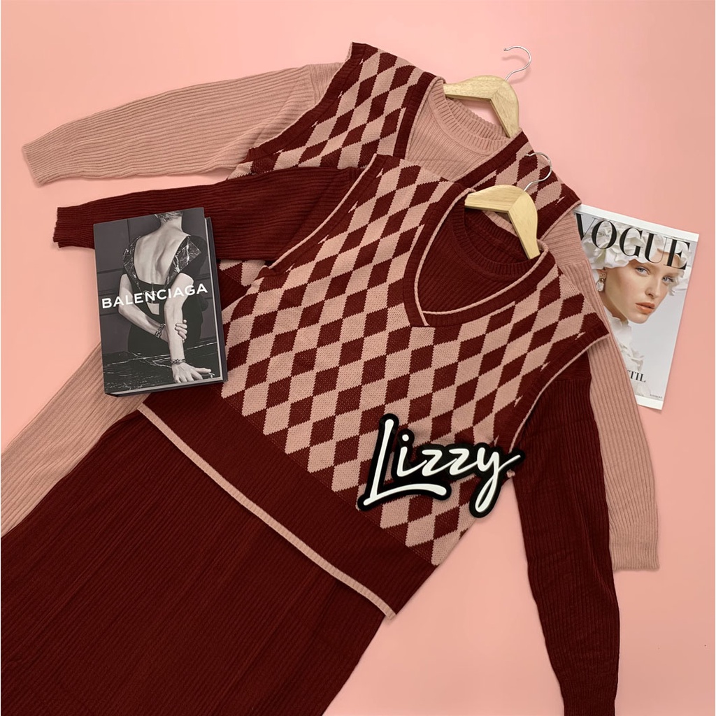 Lizzy - ONE SET RAJUT RIRI PREMIUM