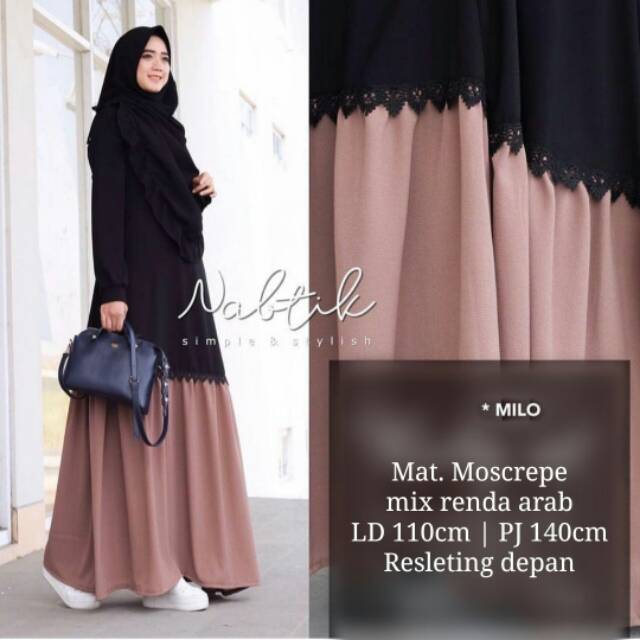 BAJU GAMIS MUSLIMAH TERBARU