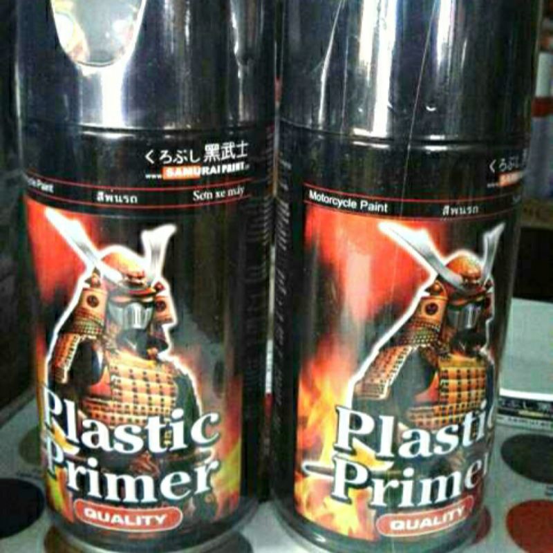 Samurai paint kpp plastic primer - plastik primer / cat dasar plastik