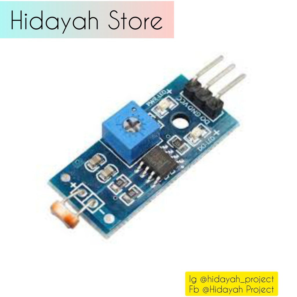 MODUL SENSOR LDR ARDUINO