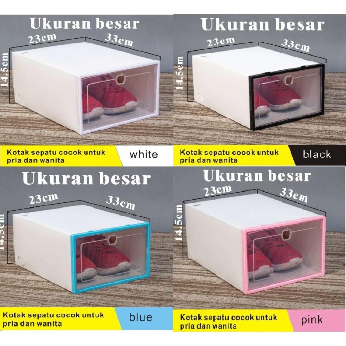 Kotak Sepatu Lipat / shoe box / rack susun