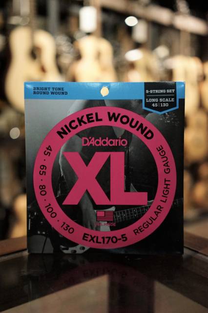 Senar Bass Elektrik D'addario EXL170 EXL165 EXL170-5 String Set