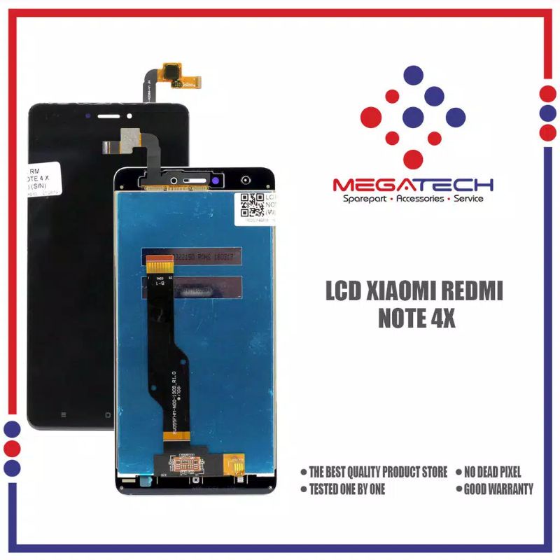 LCD XIAOMI REDMI NOTE 4X FULLSET TOUCHSCREEN ORIGINAL