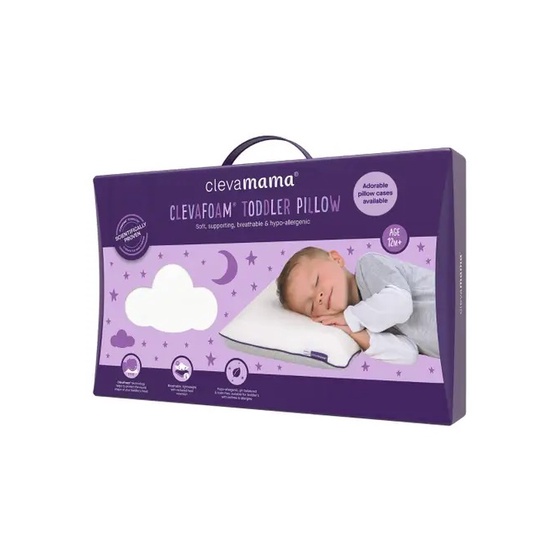 Clevamama clevafoam toddler pillow 12m+