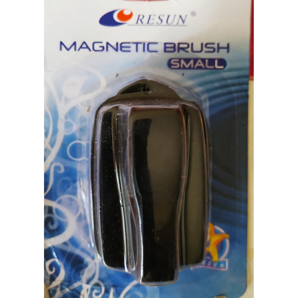 Pembersih Kaca Magnetic Brush Aquarium Akuarium RESUN small kecil