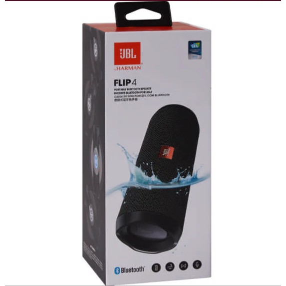 JBL FLIP 4 Waterproof Portable Bluetooth Speaker ORIGINAL Resmi