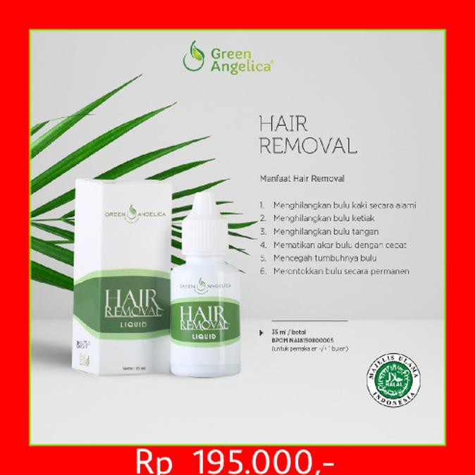 Perawatan Kulit/ Green Angelica Green Angelica Perontok Bulu Rambut