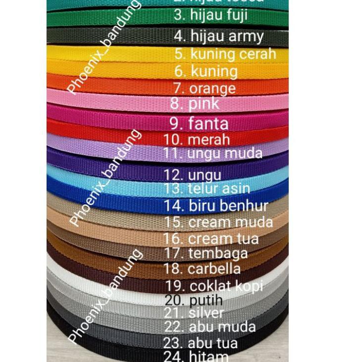 

PROMO HARI INI Tali webbing 1 cm (Rp 17,500: 45meter)