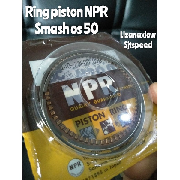ring piston seher smash os 50 NPR NPP