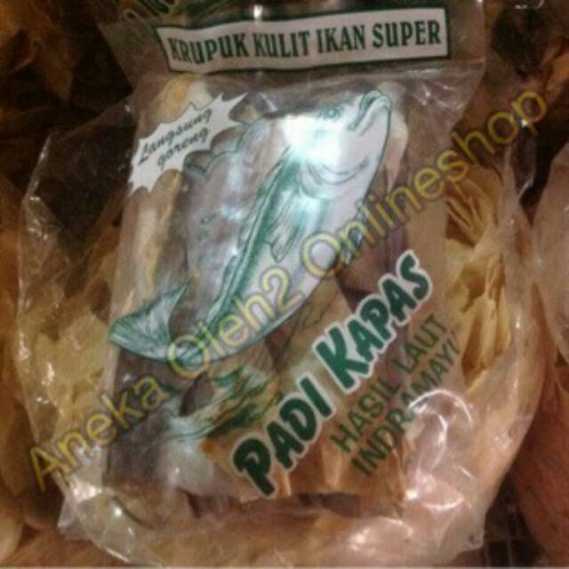 

Kerupuk kulit Padi kapas