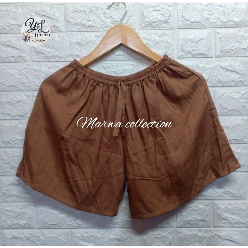 celana Bali polos_hotpants rayon polos