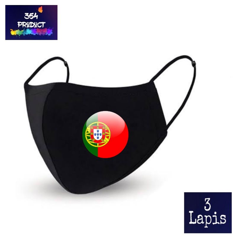 Masker Euro Portugal | Portugal masker | UEFA 2020