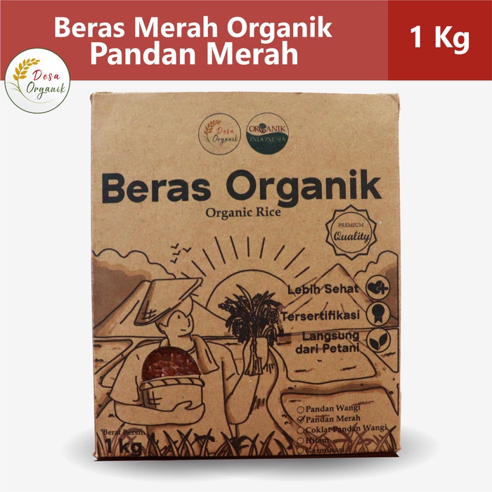 

Beras Organik Pandan Merah (1KG)