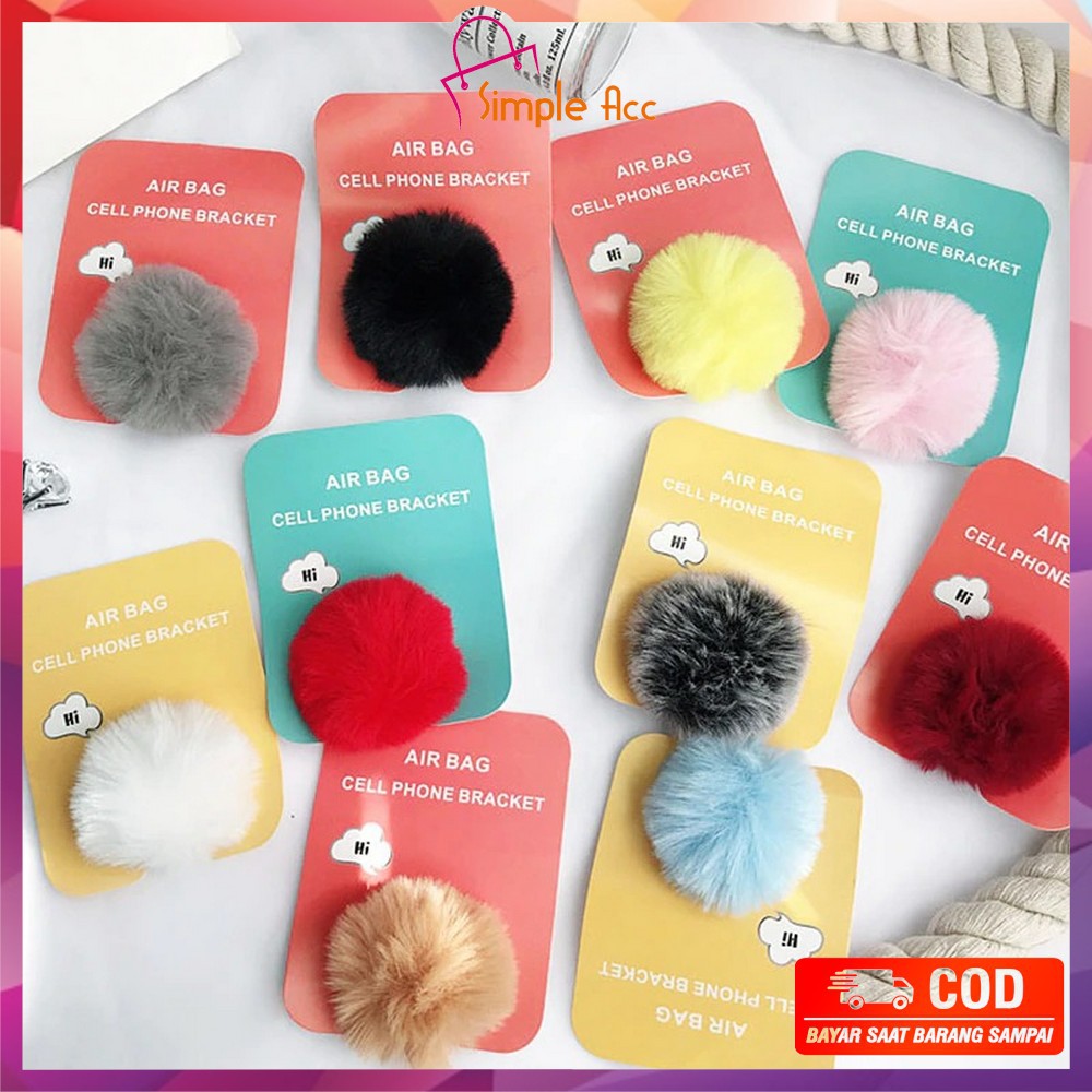 ~COD~ DO-C80-82 Popsocket Karakter Kartun 3D Korea / Bulu Popsoket Aksesoris HP Murah-2