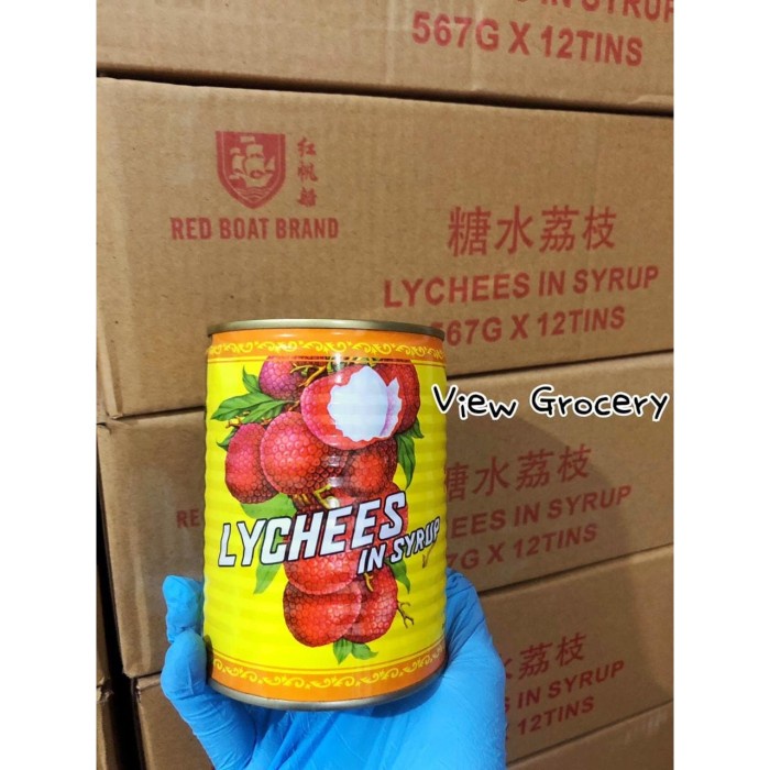 

Gg0Hh Leci Kaleng Red Boat Brand Lychees In Syrup - Buah Leci Dalam Sirup Ds0kk