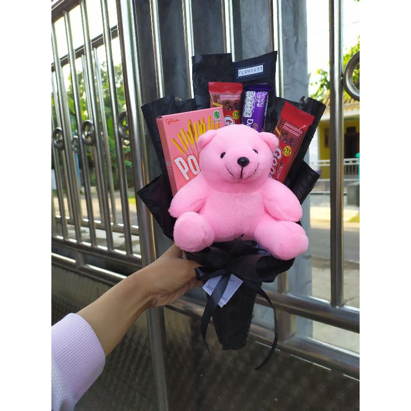 Bucket Boneka / Bucket Snack / Buket Boneka / Buket Snack /Kado Wisuda