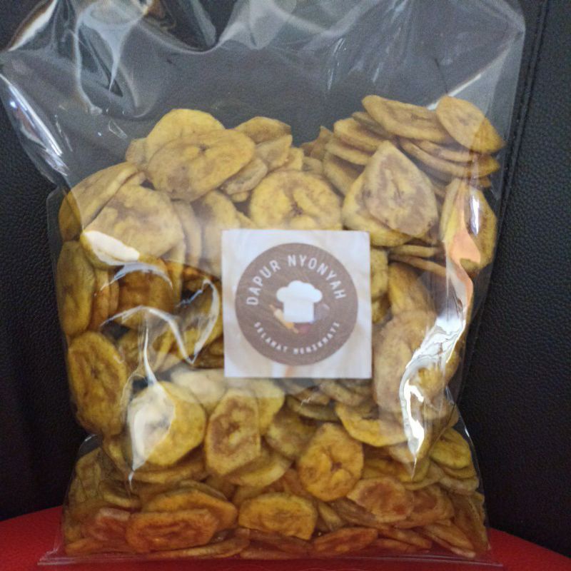 

kripik pisang koin crystal