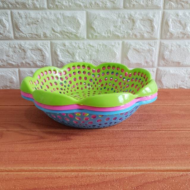 Keranjang Buah Stella - Wakul - Baskom Jaring - Tempat Buah Plastik