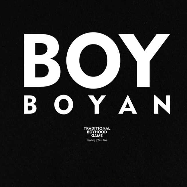 Kaos BaOng T Shirt Boy-Boyan Anak Black