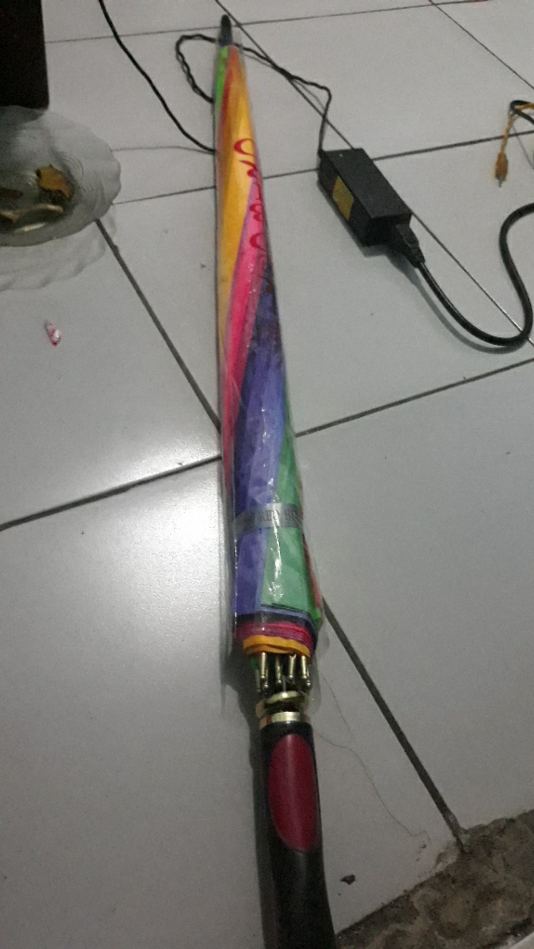 Payung Golf Pelangi/silver