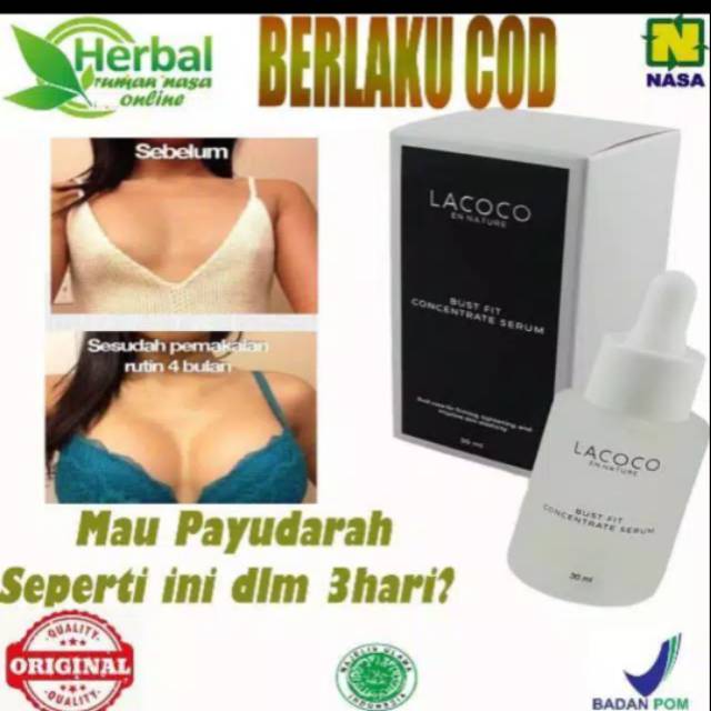 lacoco bust fit Original Nasa Membesarkan Payudara dan Pantat