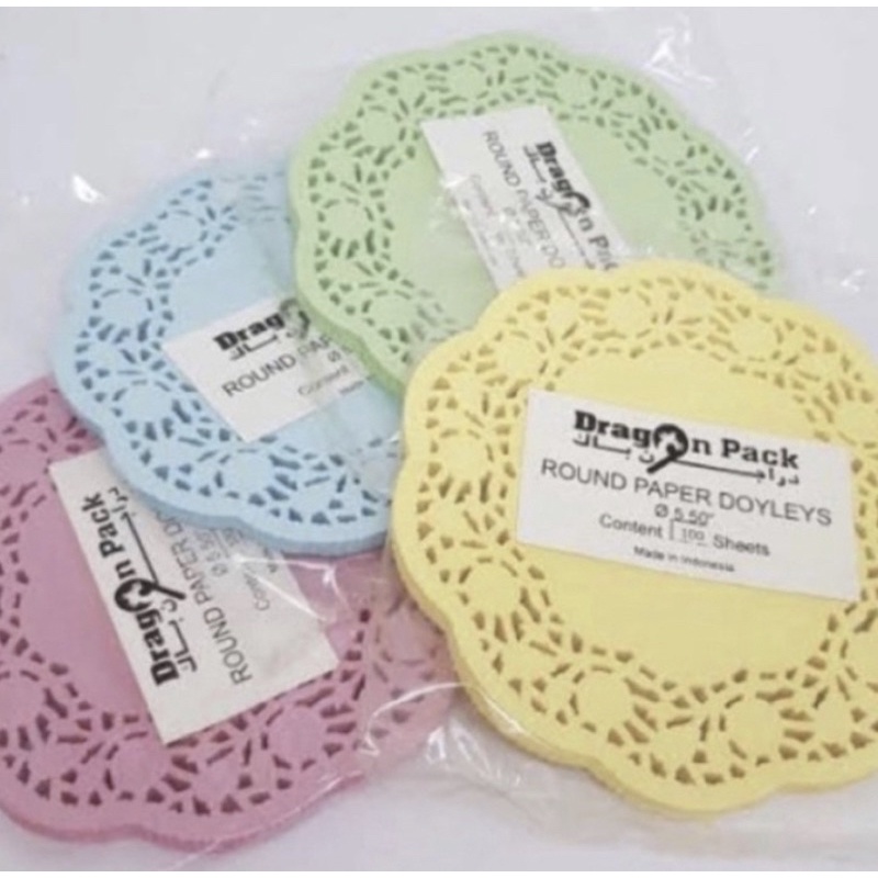 (50 PCS) PAPER DOYLEYS WARNA 5,5 INCH