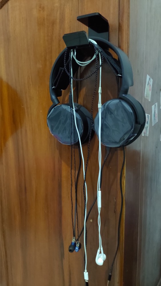 Gantungan/holder/bracket Headphone/headset Untuk Dinding/meja
