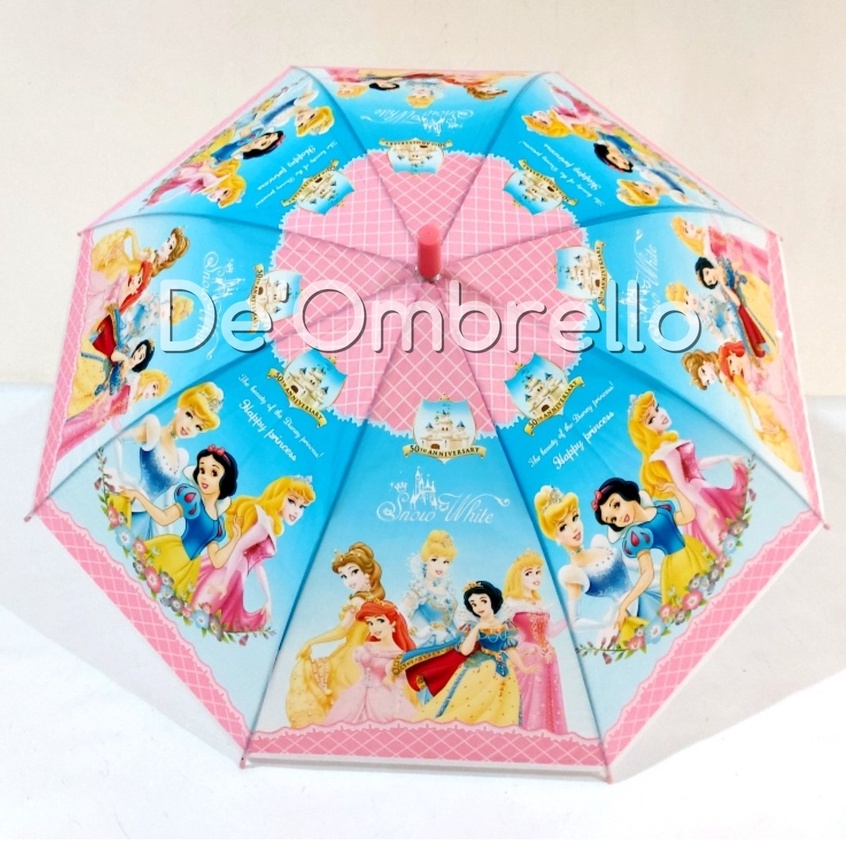 Payung Anak Motif KARAKTER Full Print + Pluit Full Print 8 Sisi MURAH