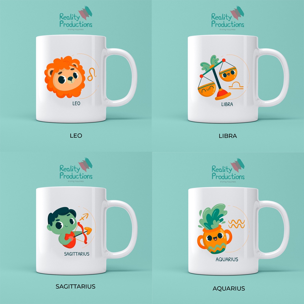 Mug Zodiak 12 Horoskop