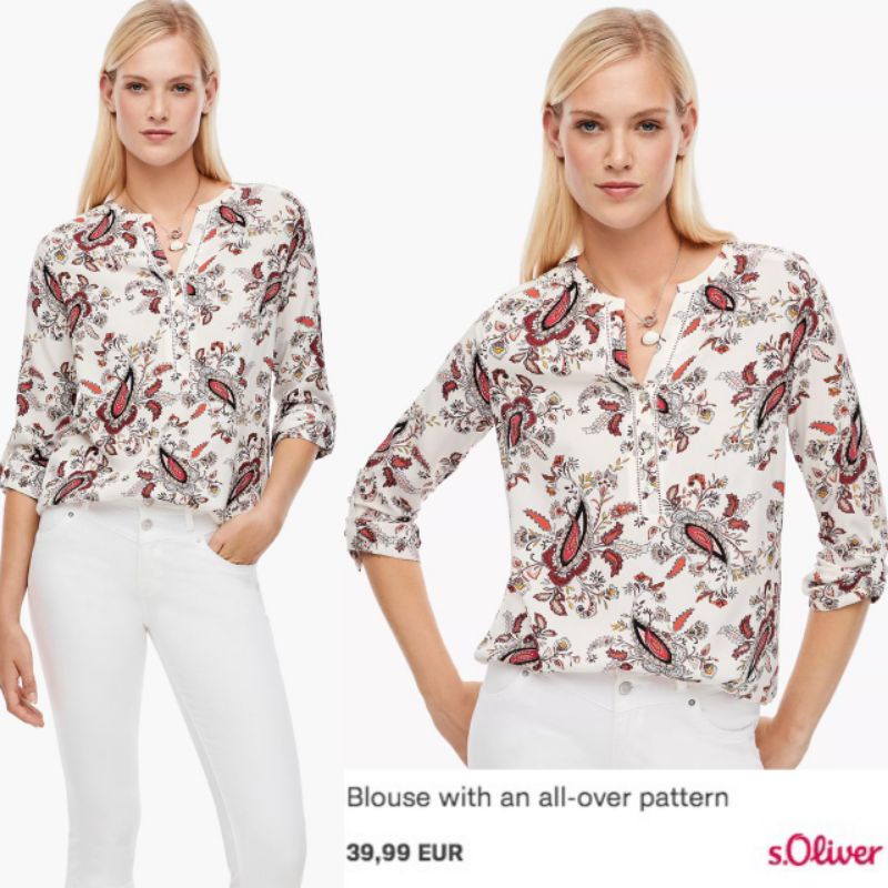 pattern blouse