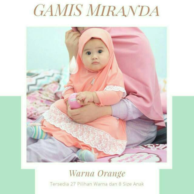 Gamis Miranda by Anaya hijab / Gamis Anak & Bayi