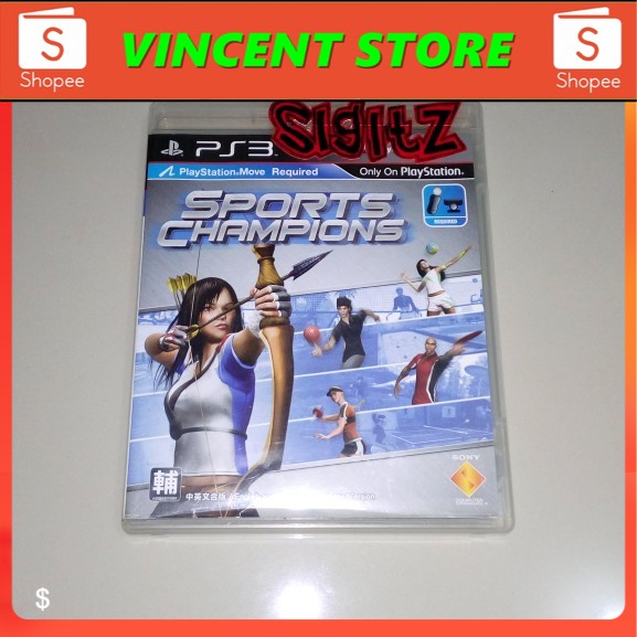 PRODUK ORIGINAL kaset bd PS3 SPORTS CHAMPIONS