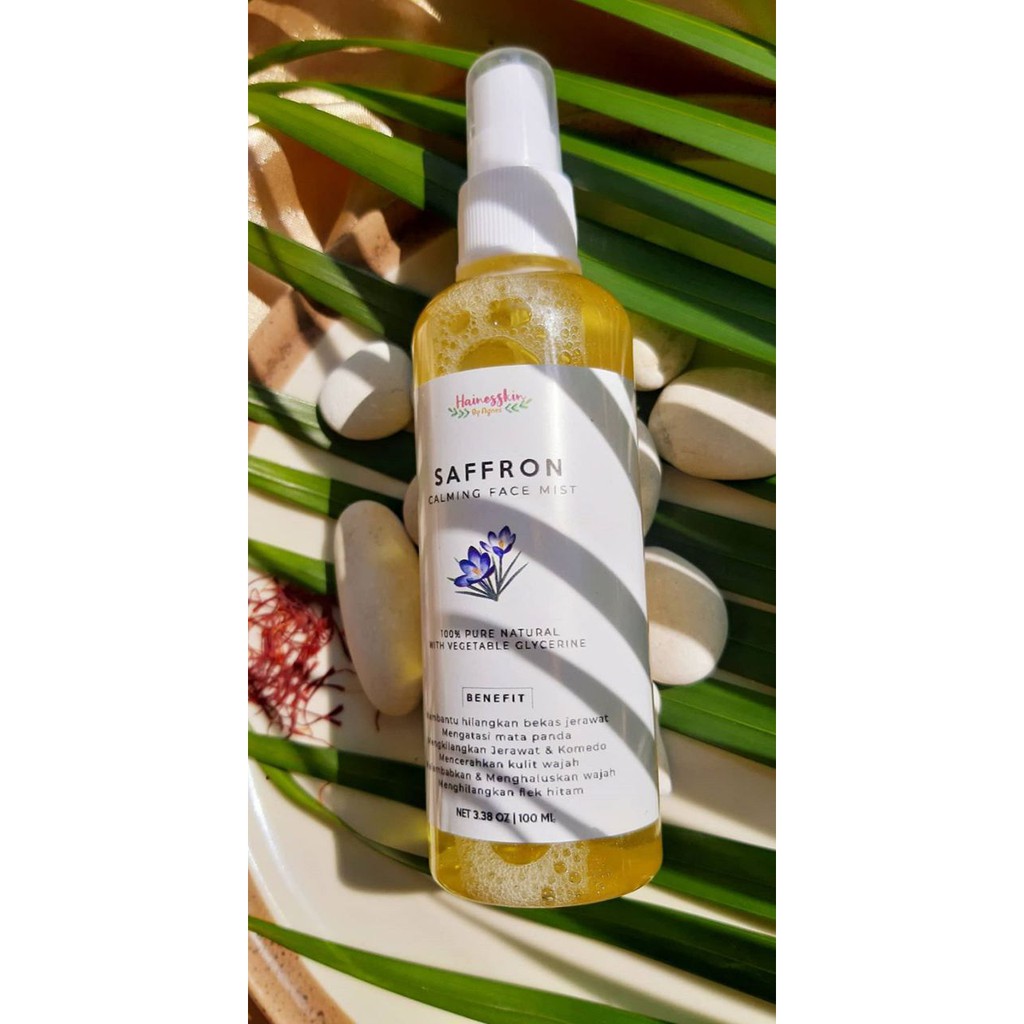 CALMING FACE MIST SAFFRON/ FACE MIST GOLD 24K by HAINES