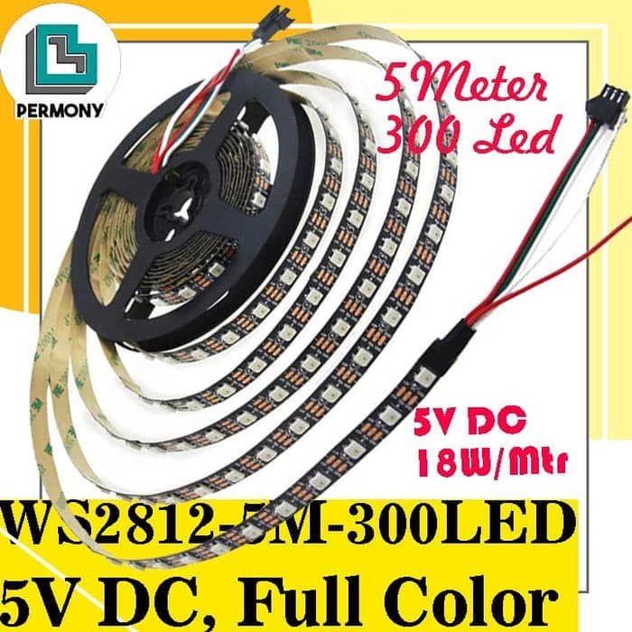 WS2812B WS2812 5 METER 300 LED STRIP 60LED/METER