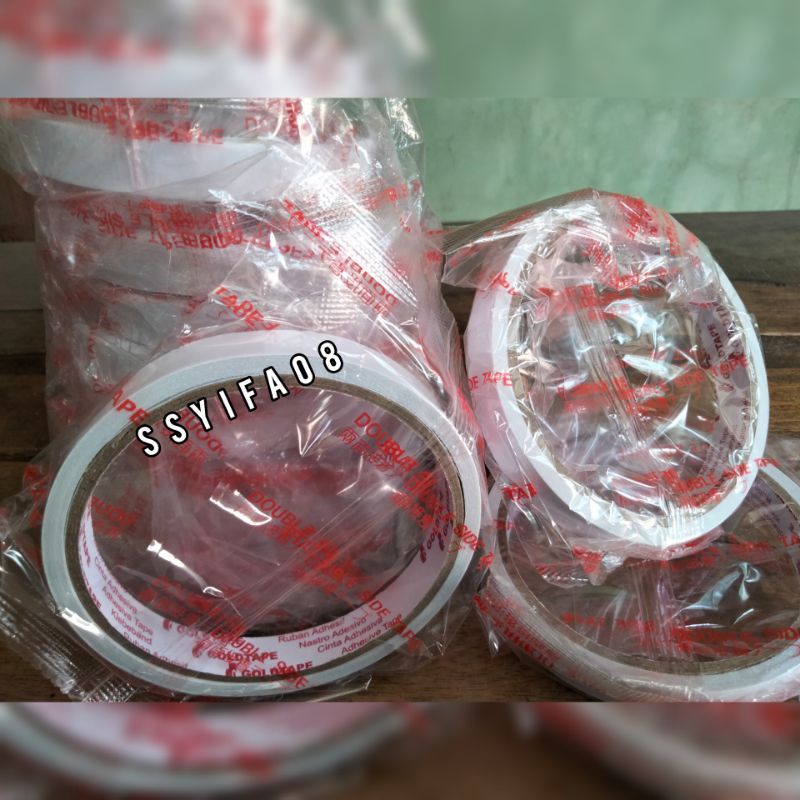 

DOUBLE TAPE (PERPAK ISI 12)