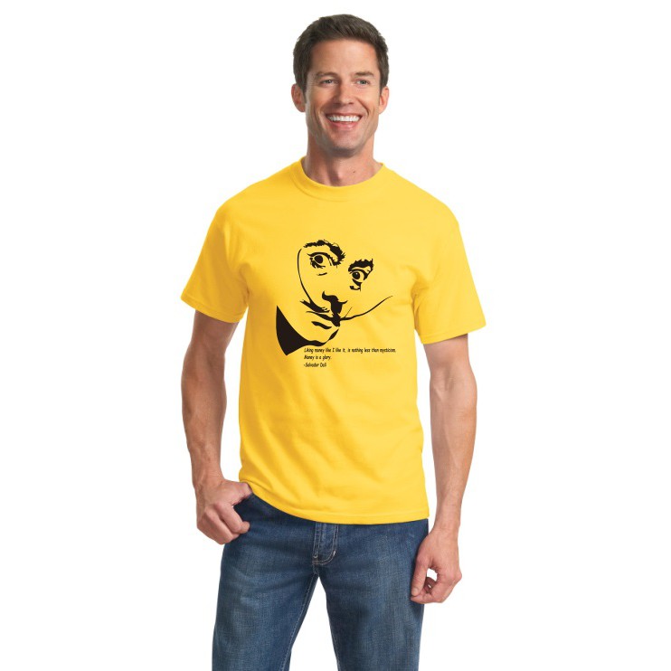 KAOS / BAJU DISTRO QUOTES TOKOH DUNIA SALVADOR DALI