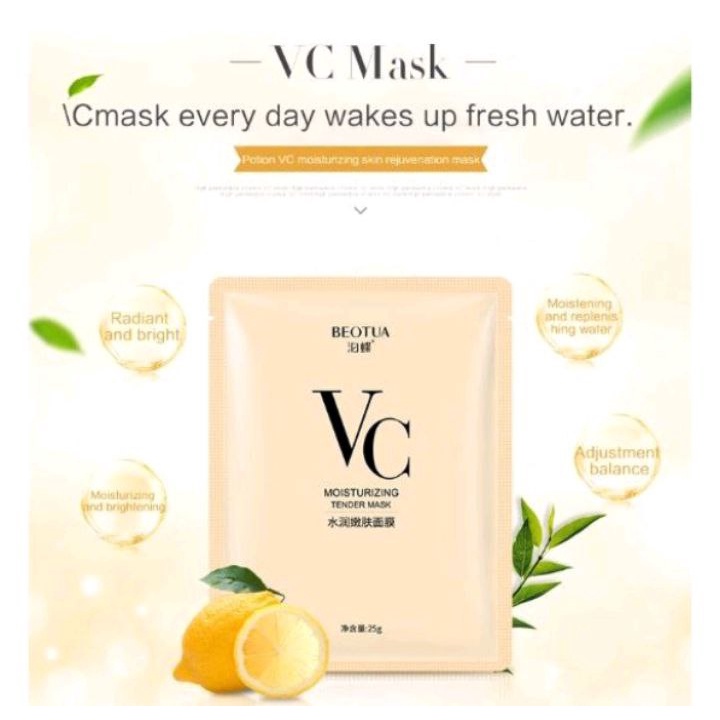 BEOTUA VC MOISTURIZING REJUVENATION LEMON MASK