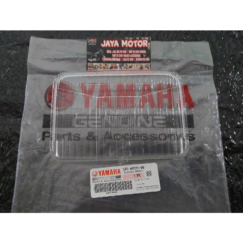MIKA KACA REFLEKTOR LAMPU DEPAN KOTAK 5T5 RX KING OLD LAMA KOBRA MASTER NOS ORI ORIGINAL