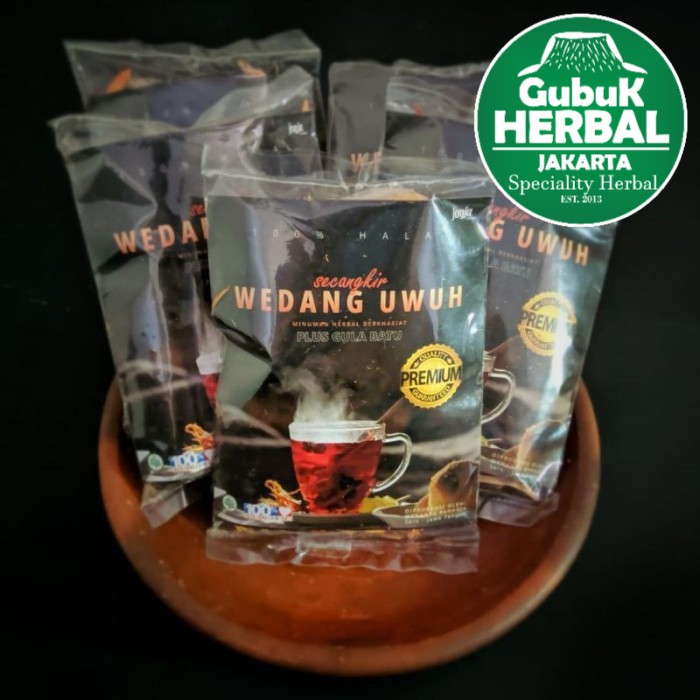 

WEDANG UWUH MENANTU BAHAGIA + LENGKAP DENGAN GULA BATU - REAL