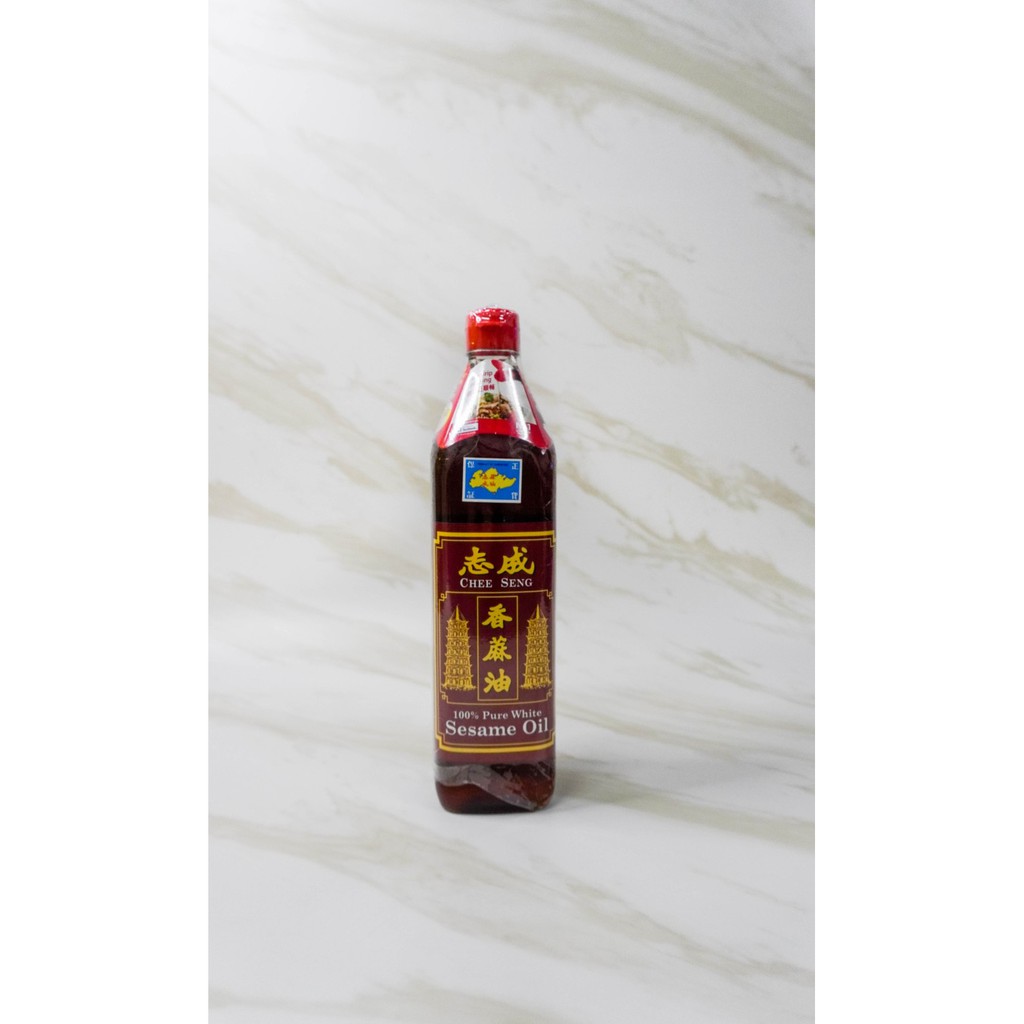 

Chee Seng Minyak Wijen White SESAME OIL Pagoda 750ml (PREMIUM)