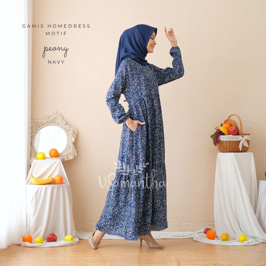 Gamis Homedress Rayon Motif